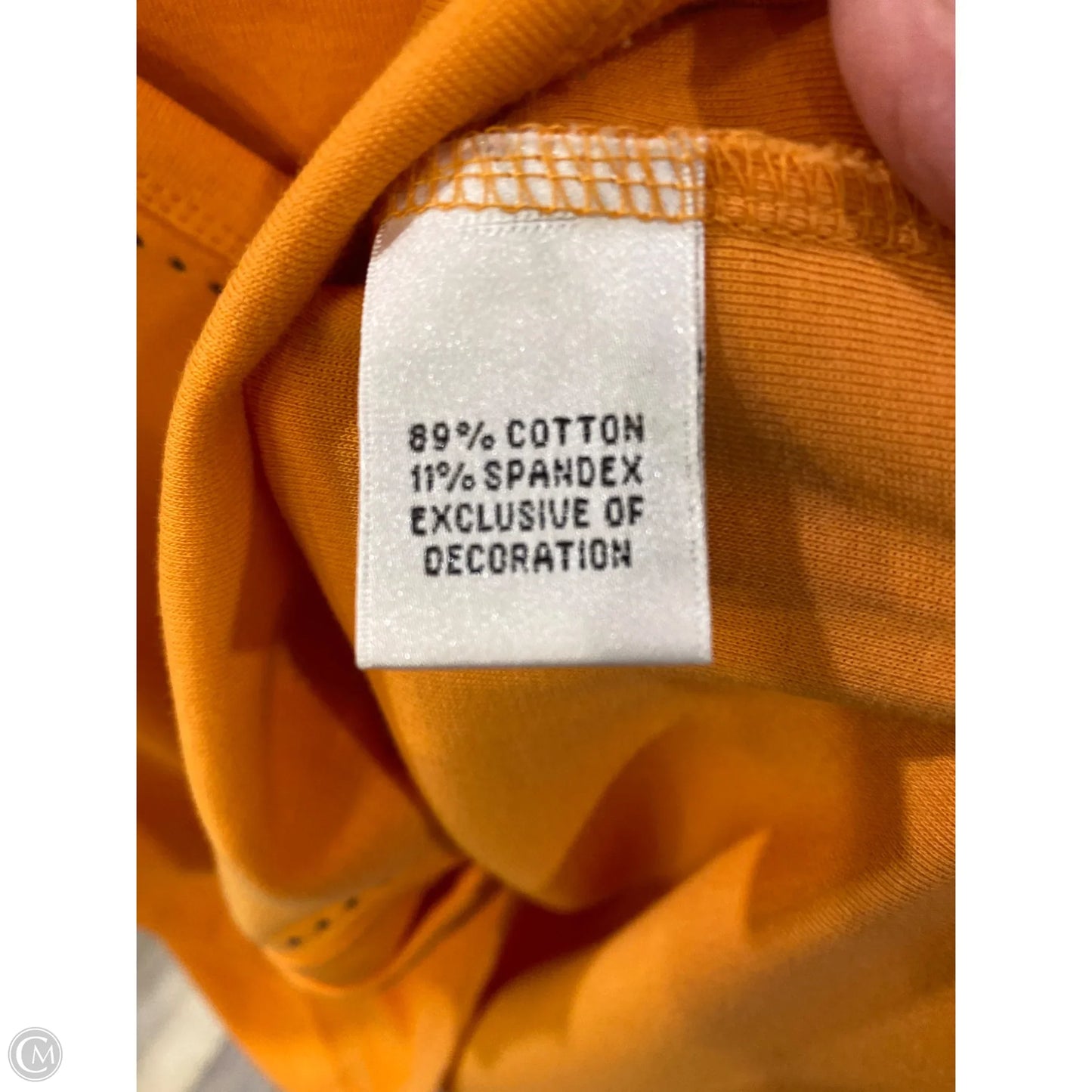 Top 3/4 Sleeve By Talbots In Orange, Size: M