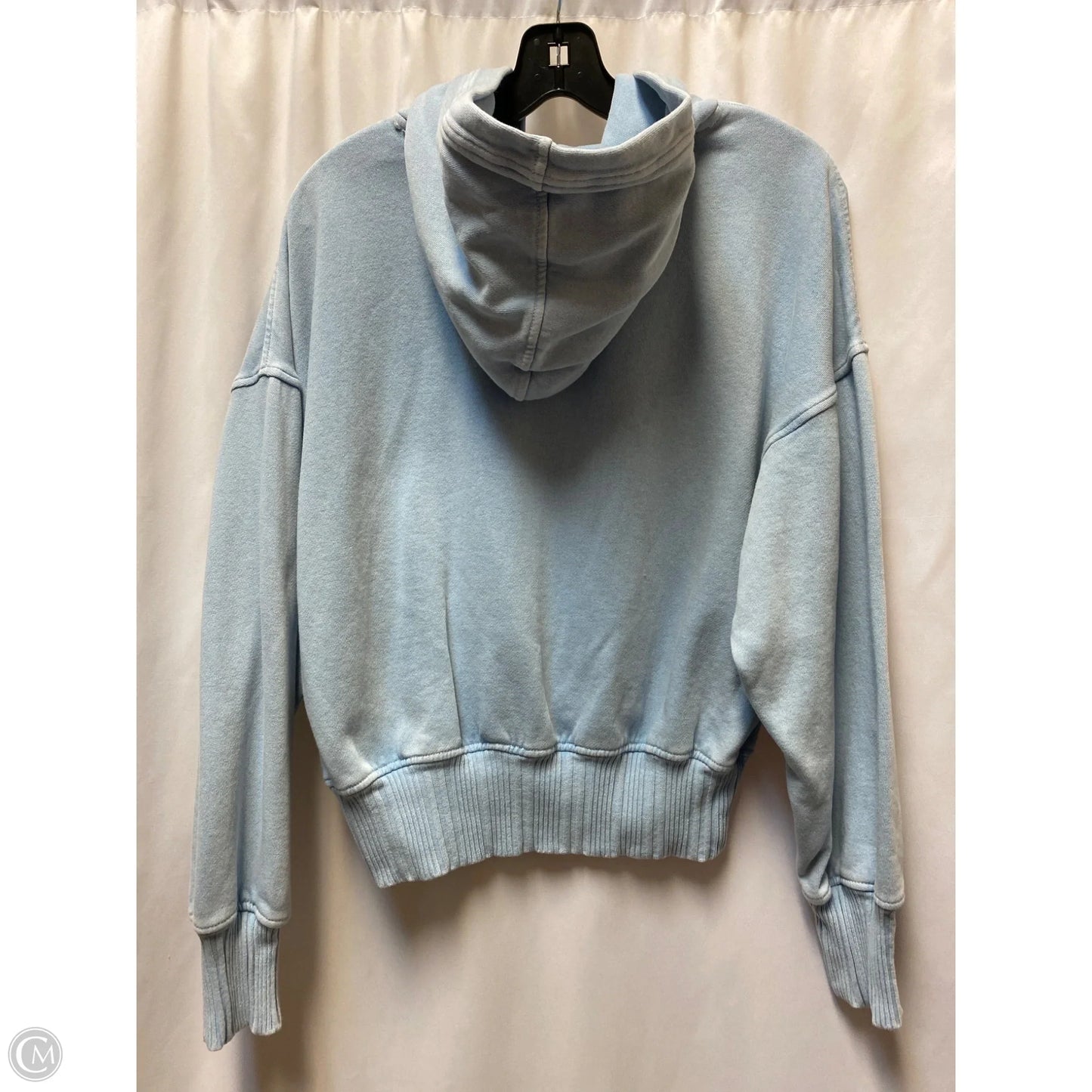 Athletic Sweatshirt Hoodie By Aerie In Blue, Size: M