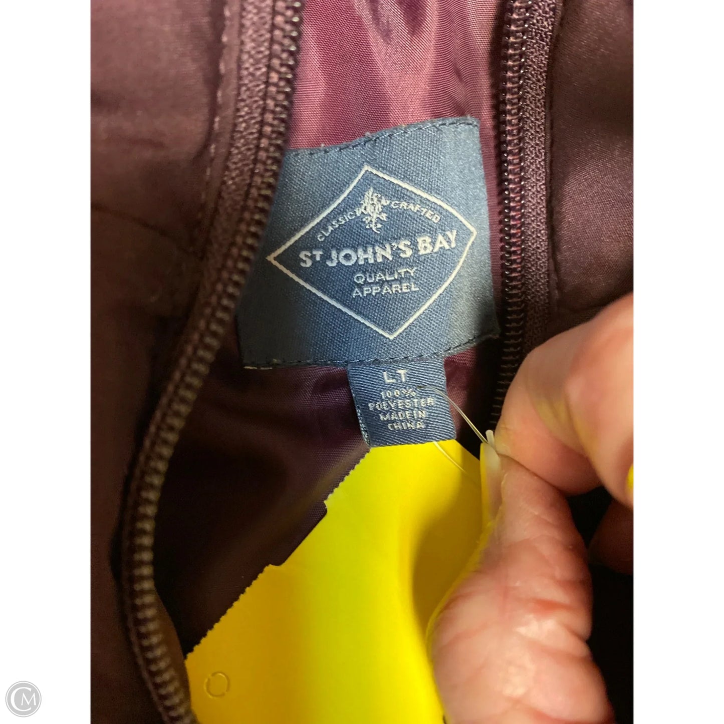 Coat Other By St Johns Bay In Purple, Size: L