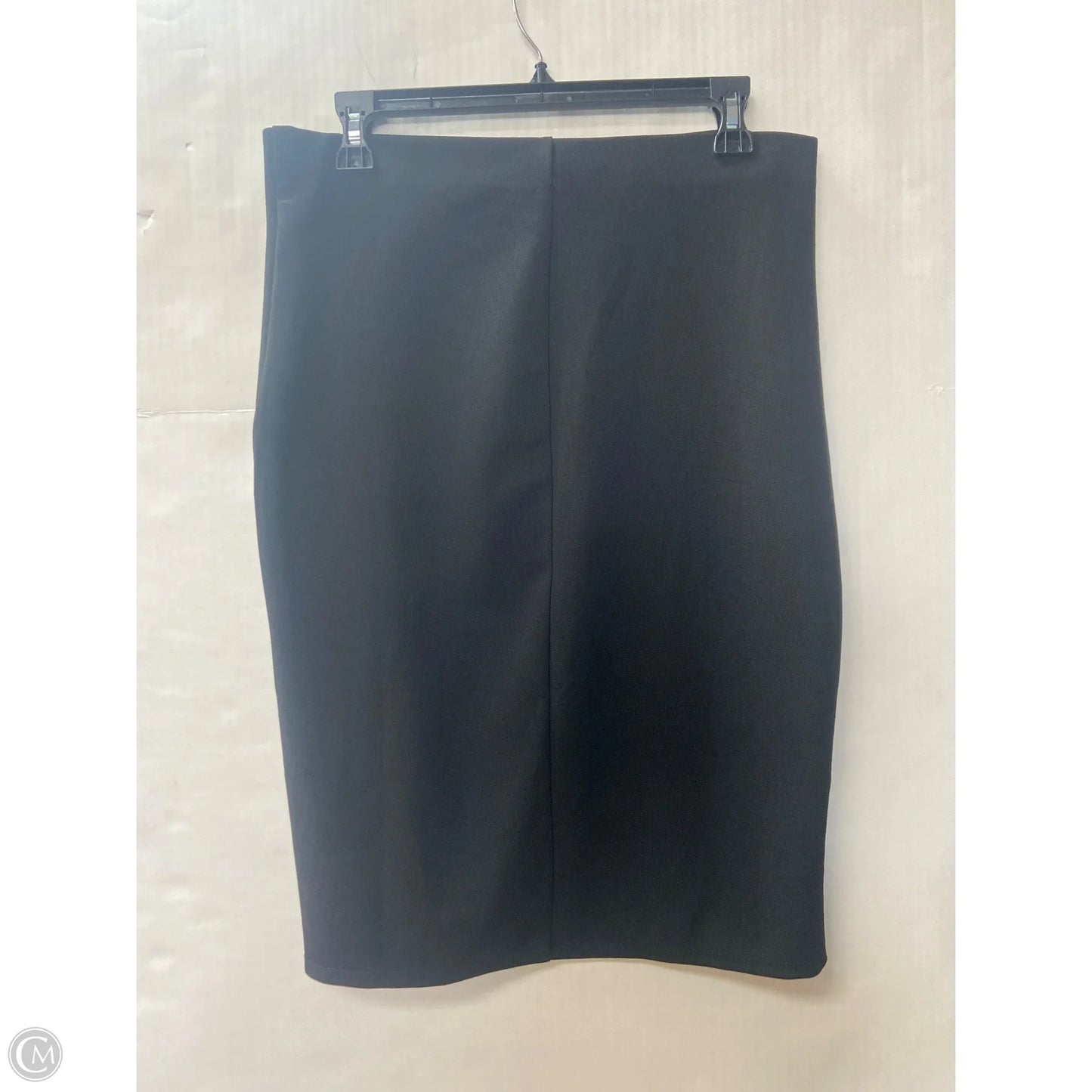 Skirt Midi By Haute Monde In Black, Size: L