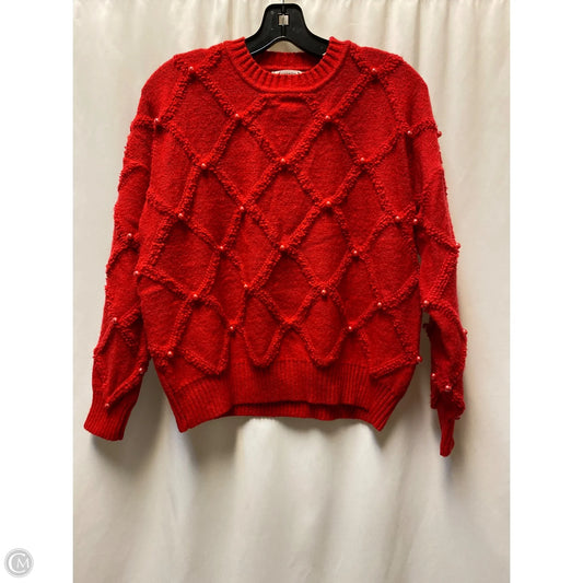 Sweater By Nanette By Nanette Lepore In Red, Size: M