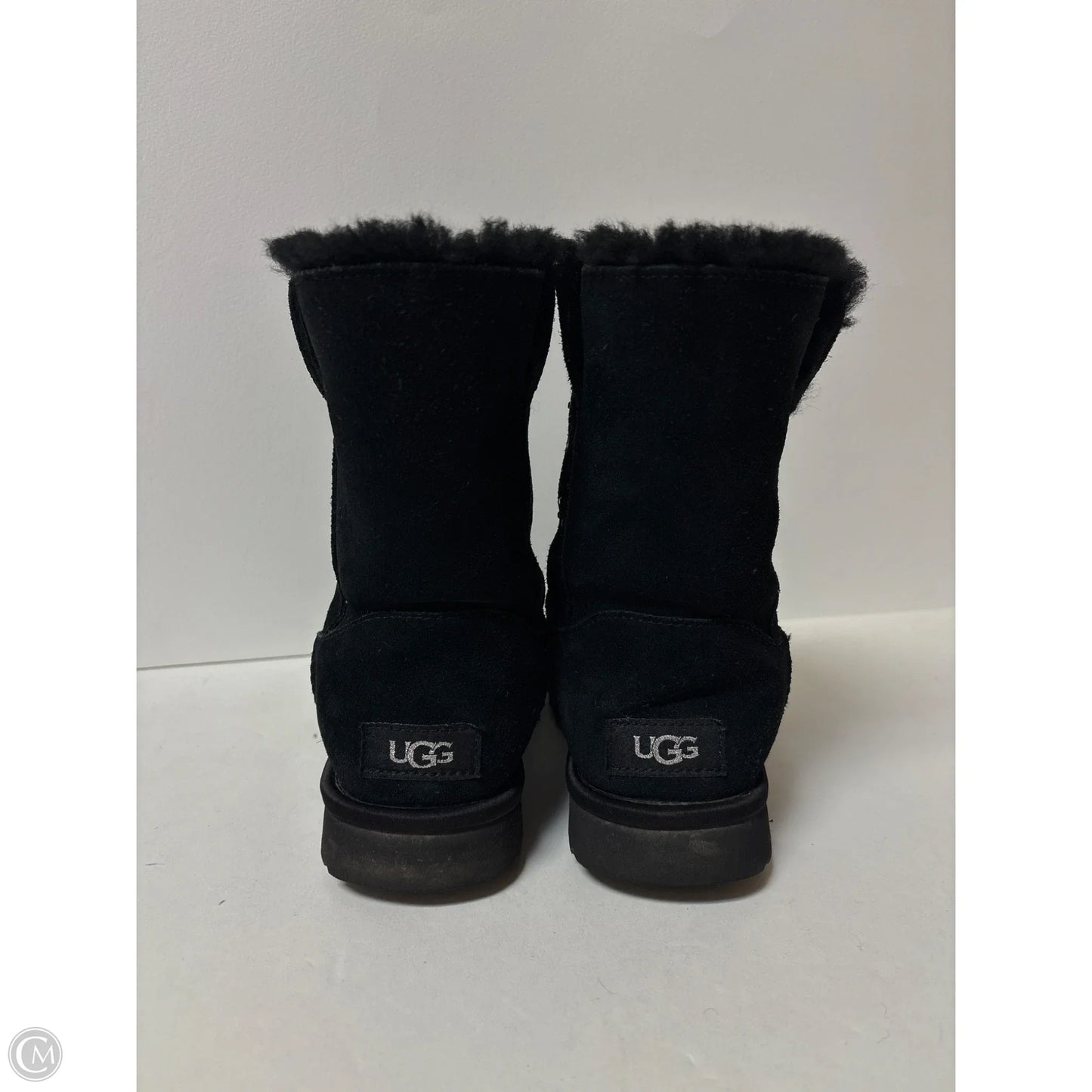 Boots Designer By Ugg In Black, Size: 6