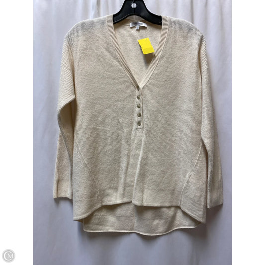Sweater By Madewell In Cream, Size: Xs