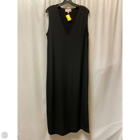 Dress Casual Maxi By Chicos In Black, Size: L