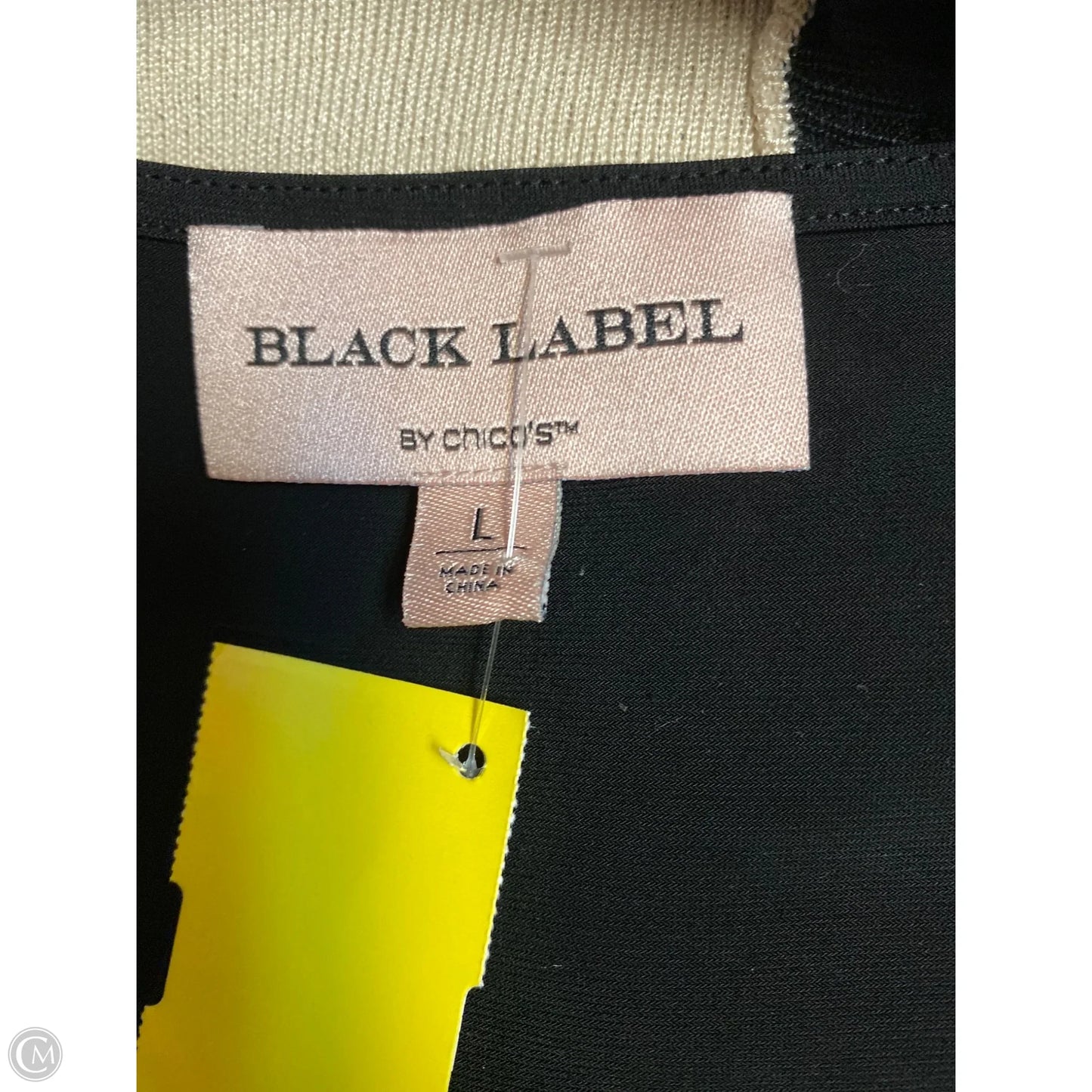 Dress Casual Maxi By Chicos In Black, Size: L