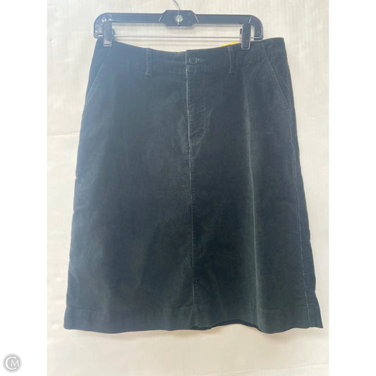 Skirt Midi By Eddie Bauer In Black, Size: 10