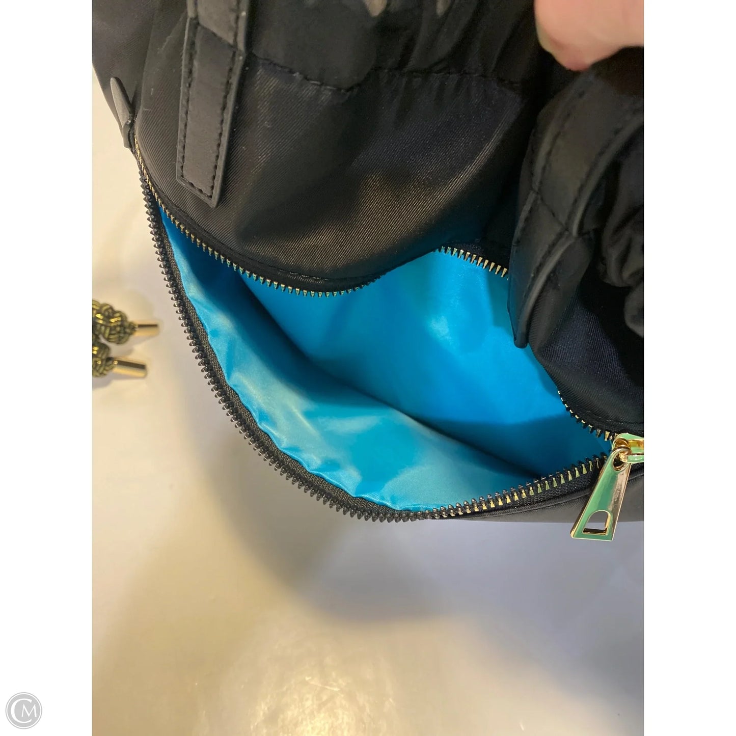 Handbag Luxury Designer By Versace, Size: Large