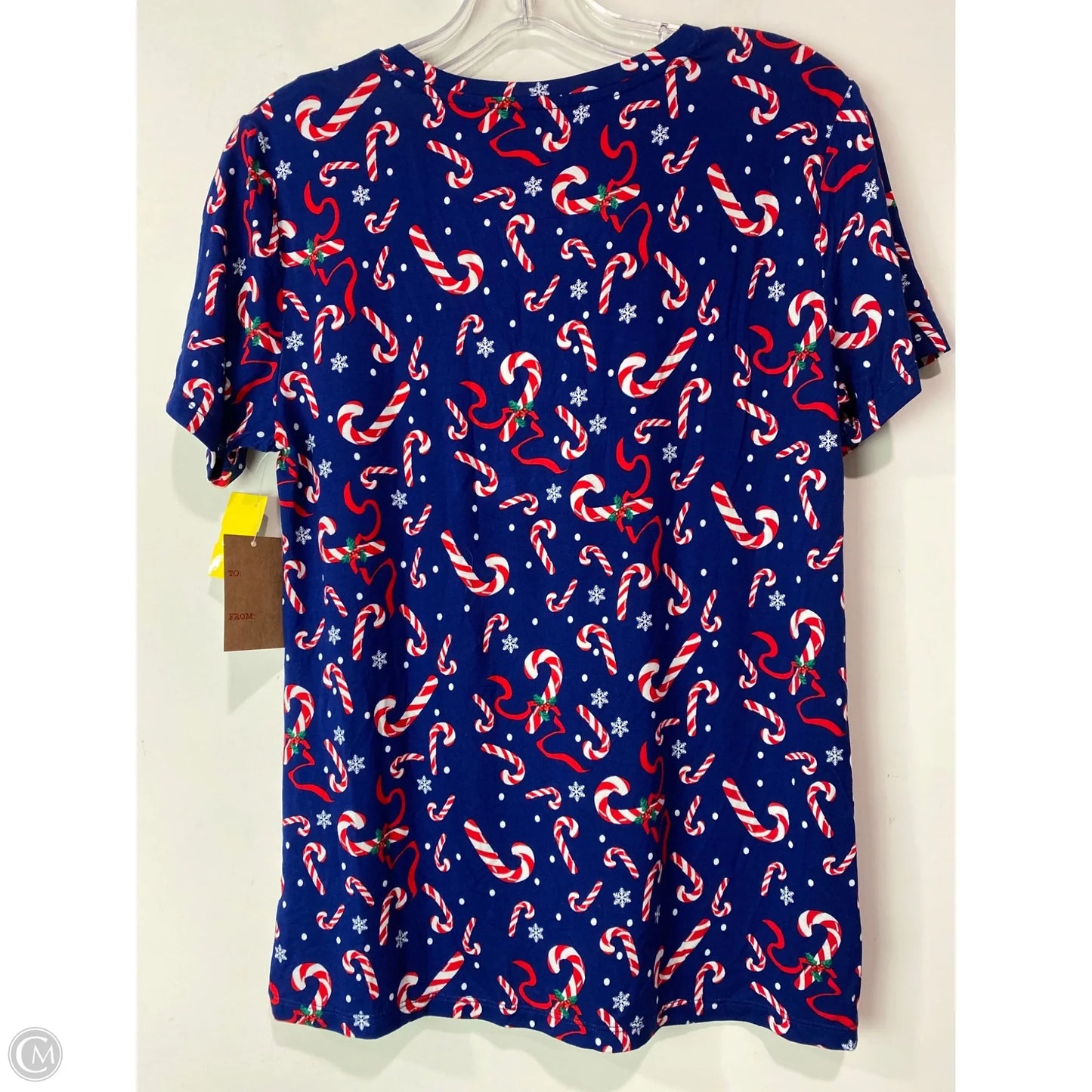 Top Short Sleeve By Clothes Mentor In Blue, Size: M