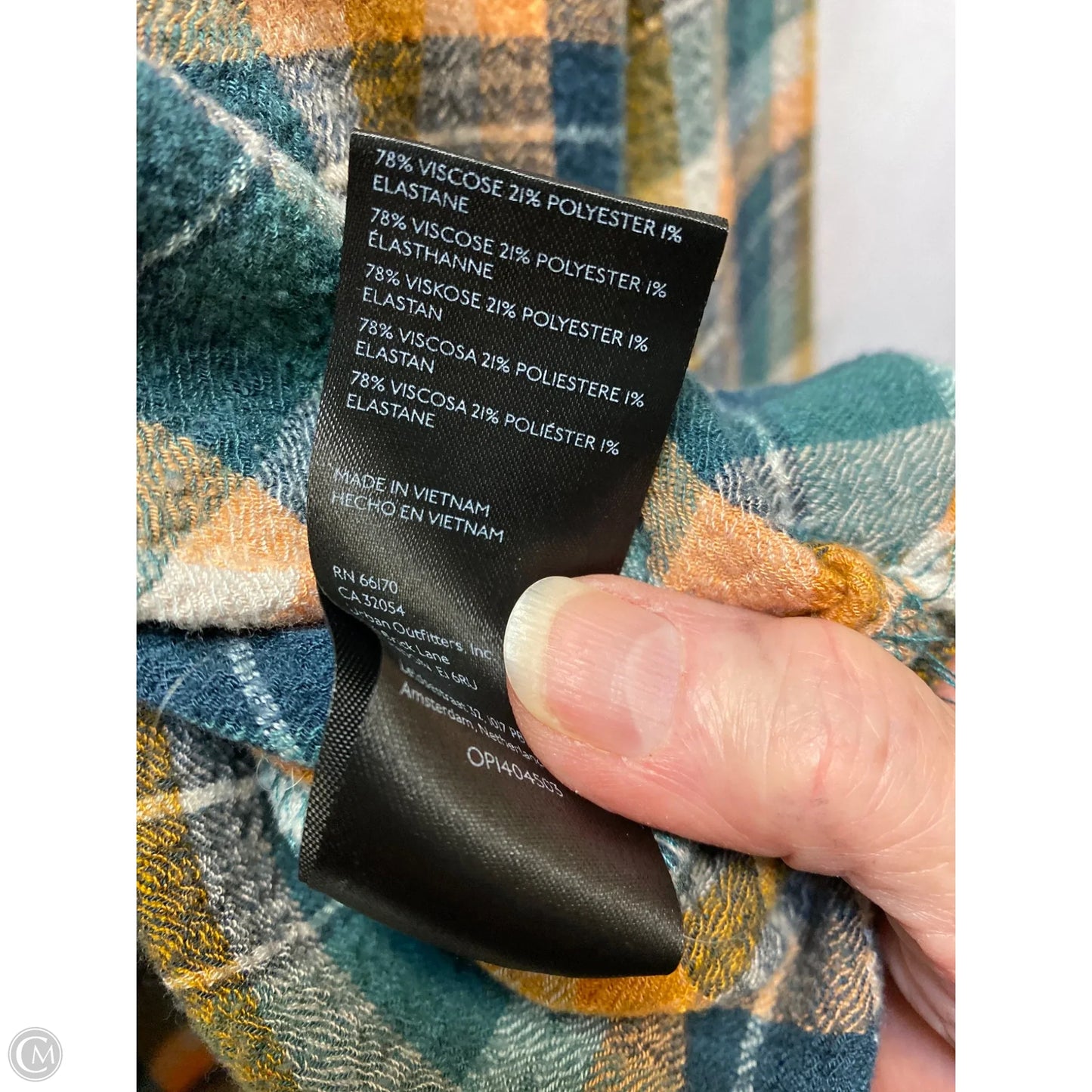 Top Long Sleeve By Pilcro In Peach, Size: 3x