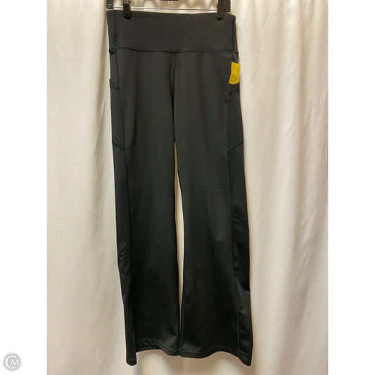 Athletic Leggings By Nicole By Nicole Miller In Black, Size: L