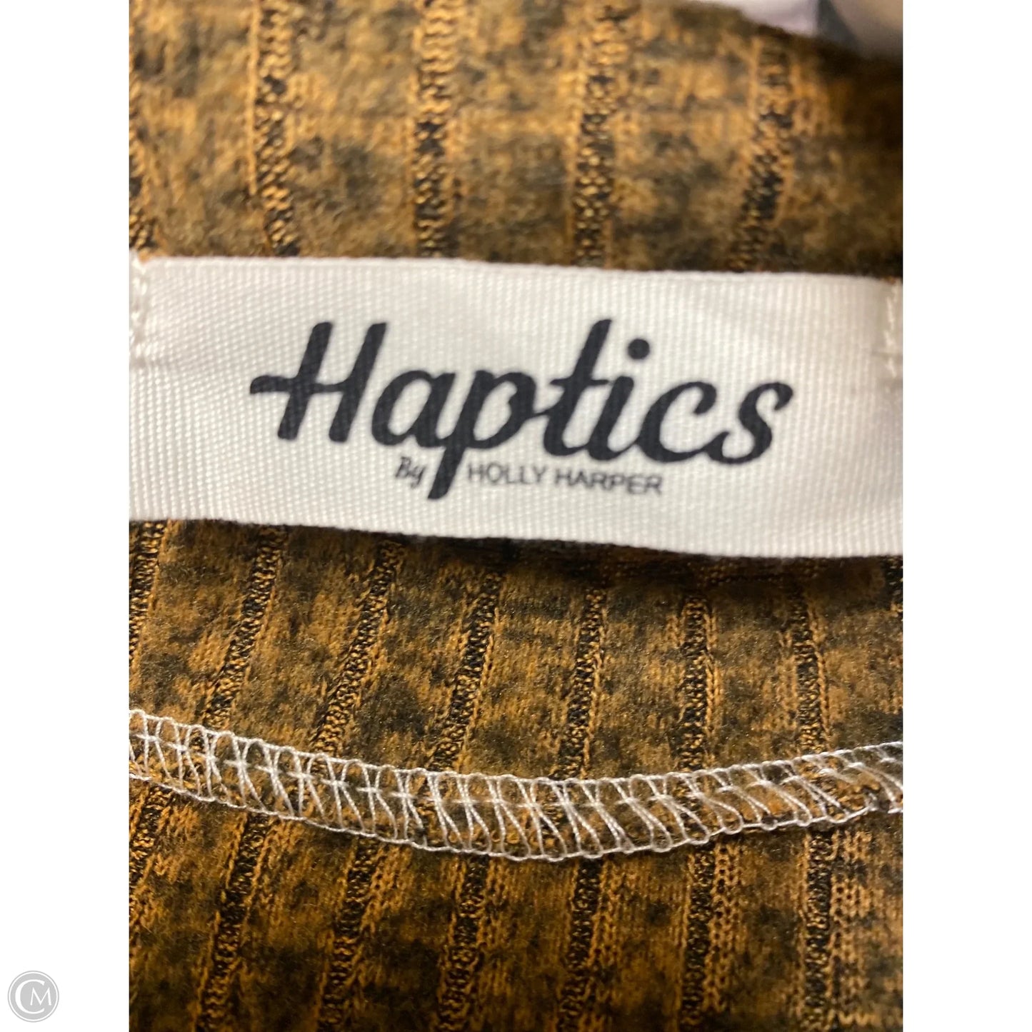 Top Long Sleeve By Haptics In Orange, Size: M