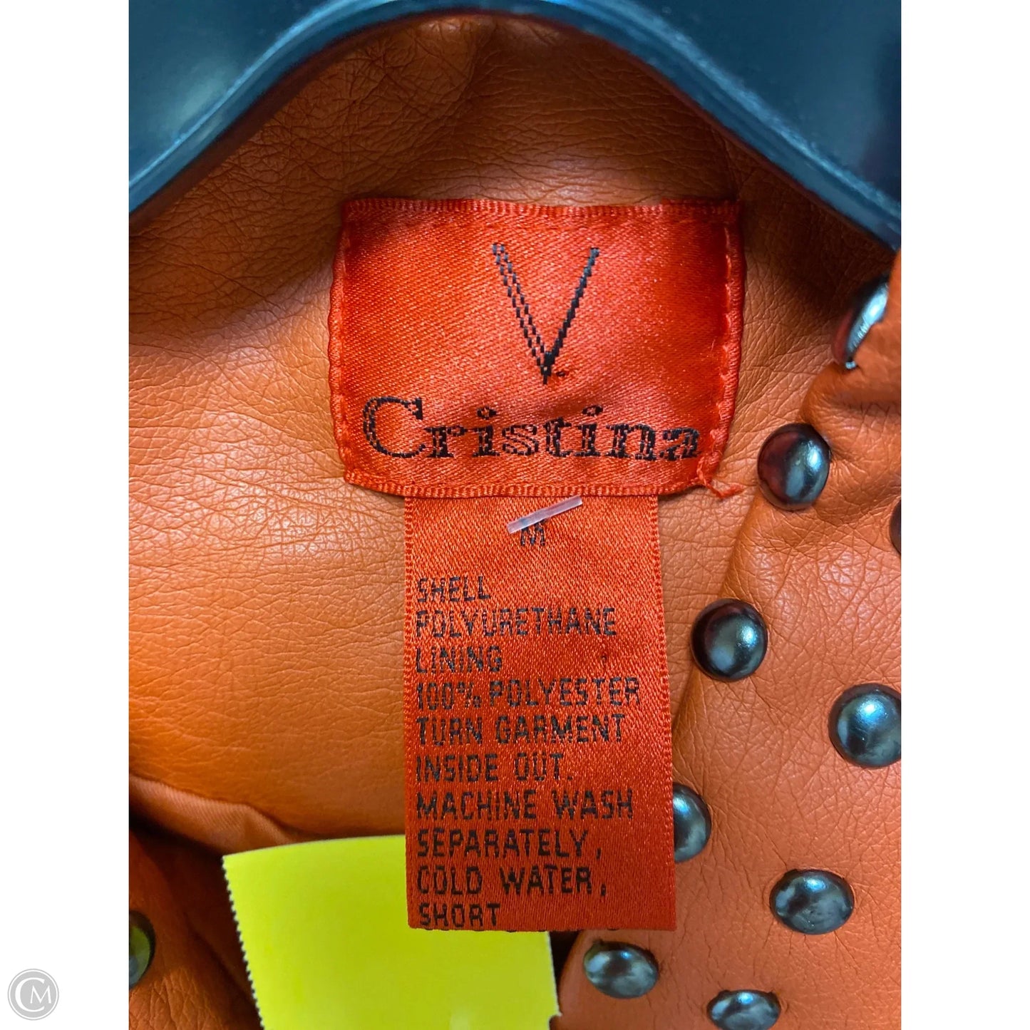 Vest Other By Cristina In Orange, Size: M