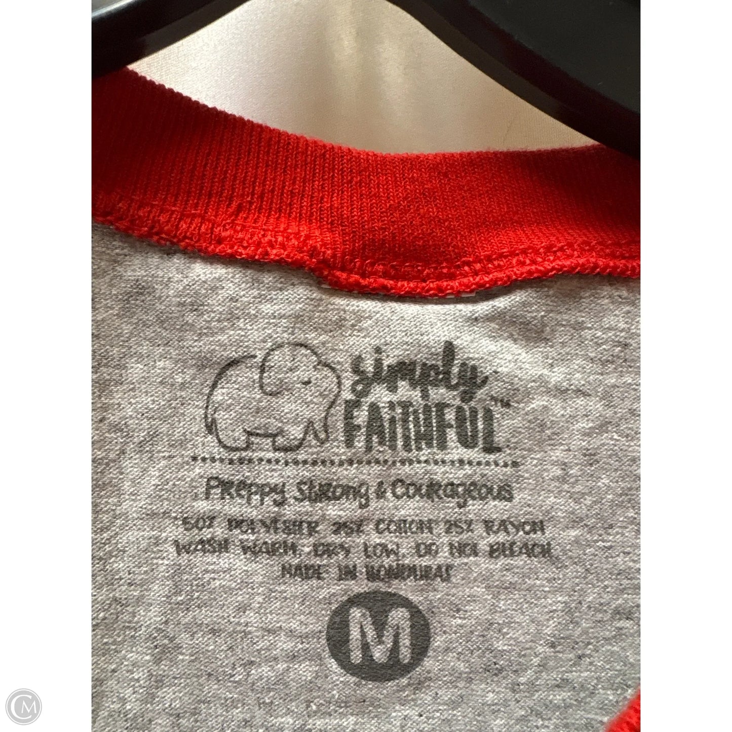 Top Long Sleeve By Clothes Mentor In Grey, Size: M