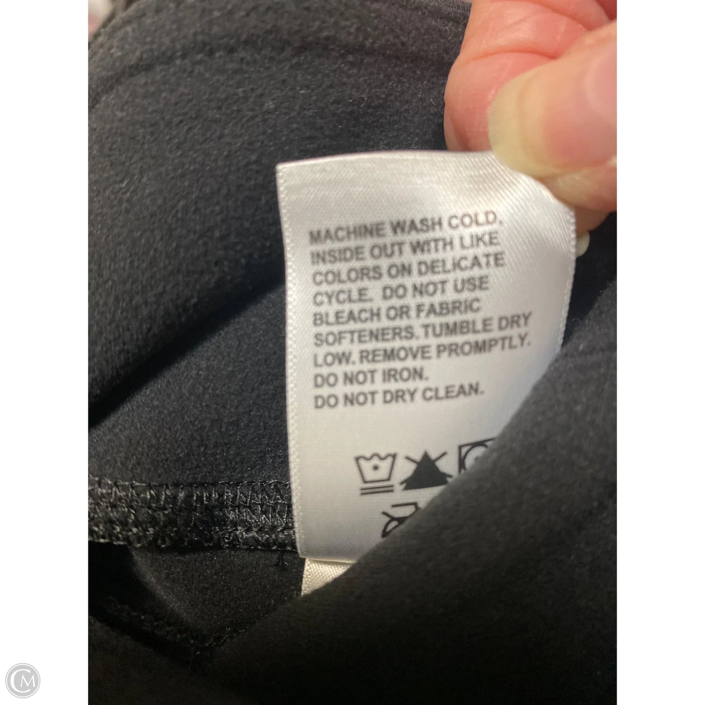 Athletic Leggings By Avalanche In Black, Size: M