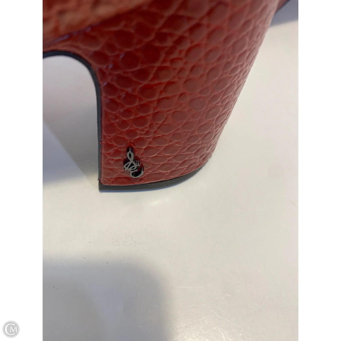 Boots Knee Heels By Sam Edelman In Red, Size: 8.5