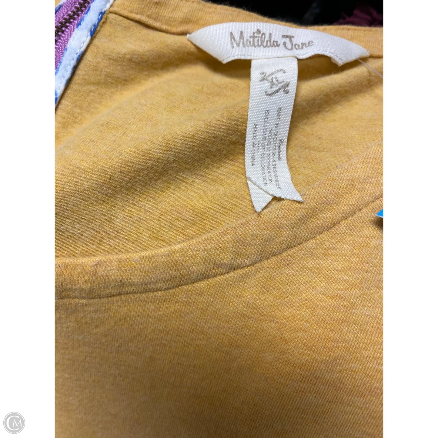 Top Long Sleeve By Matilda Jane In Orange, Size: Xl