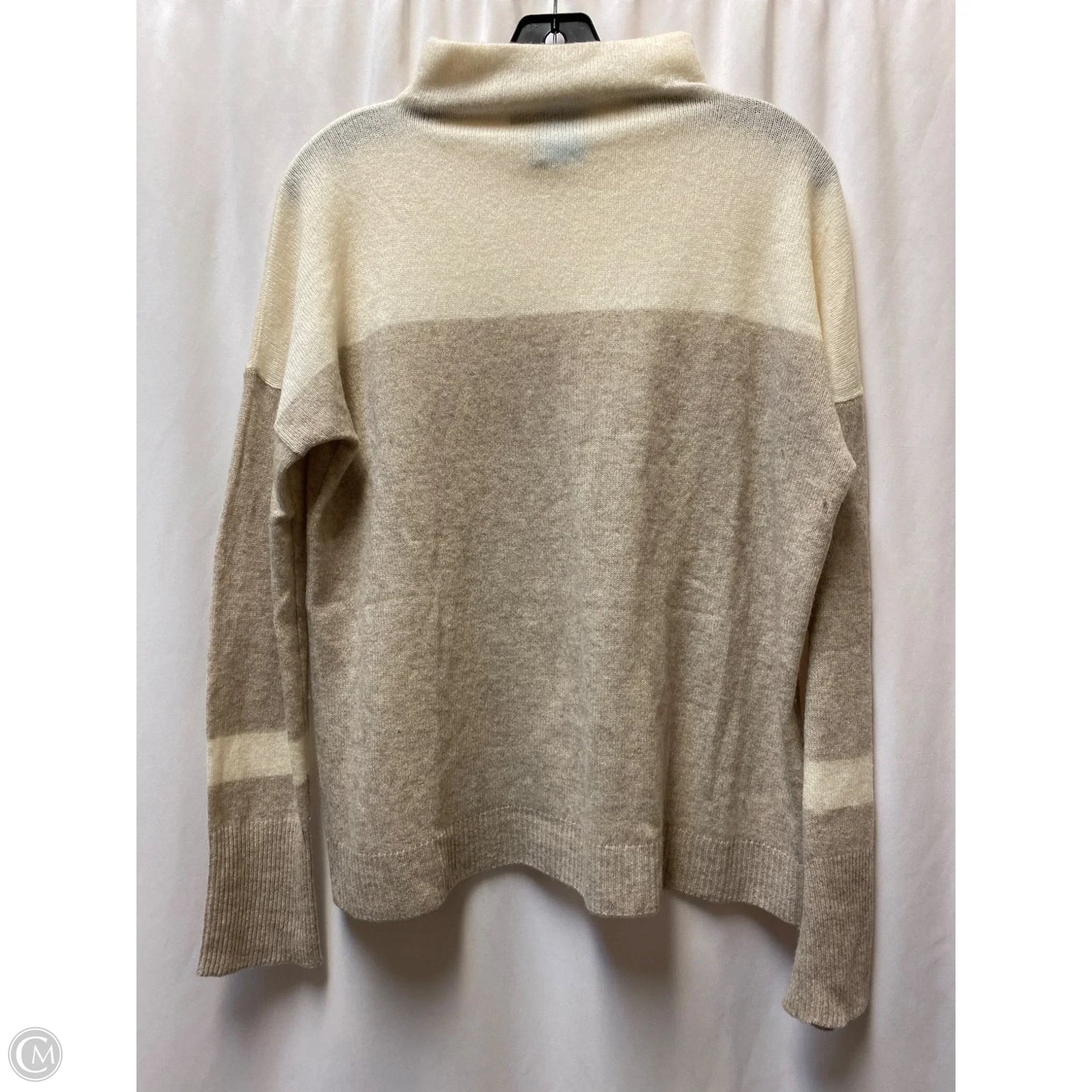 Sweater Cashmere By Tahari In Cream, Size: L