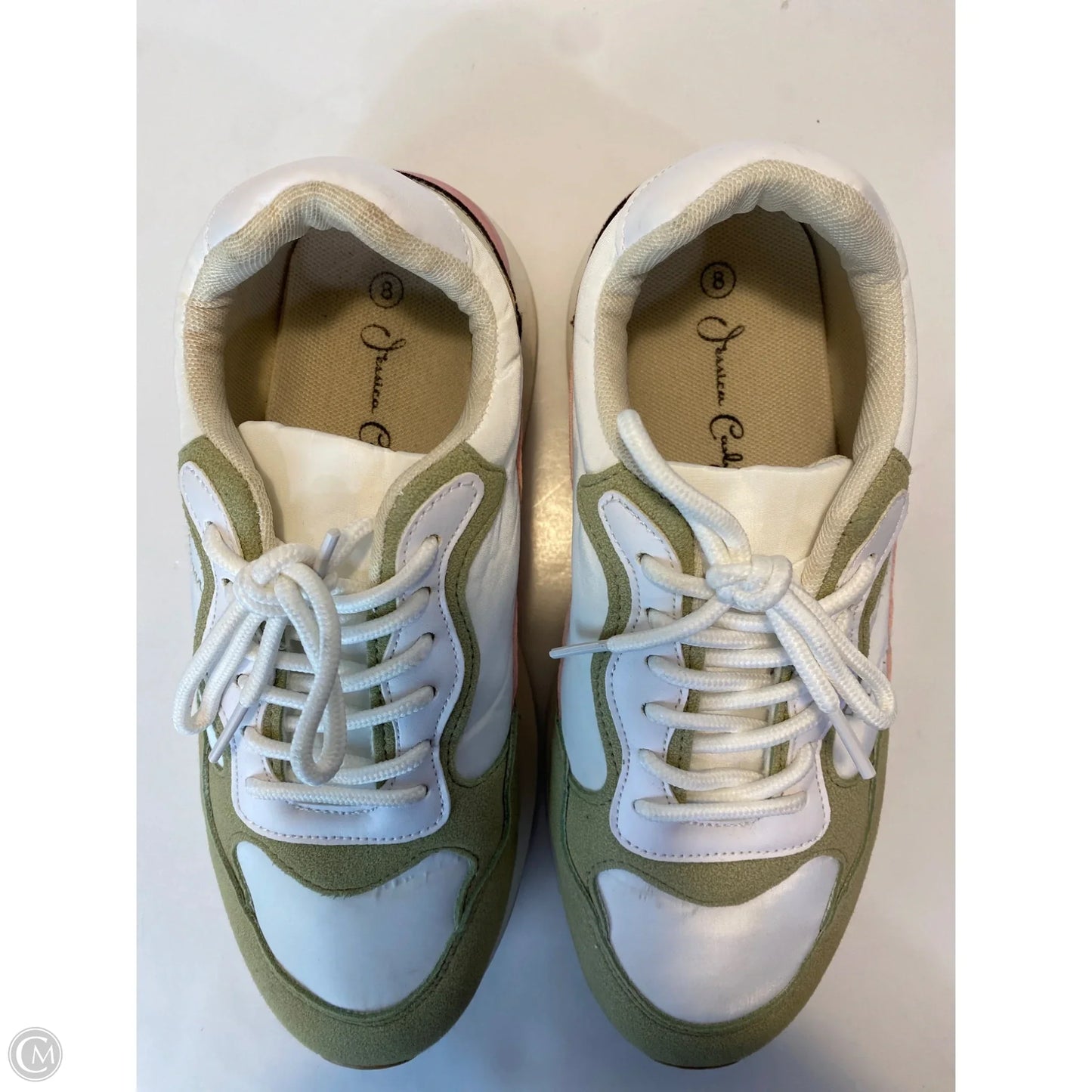 Shoes Sneakers By Clothes Mentor In White, Size: 8