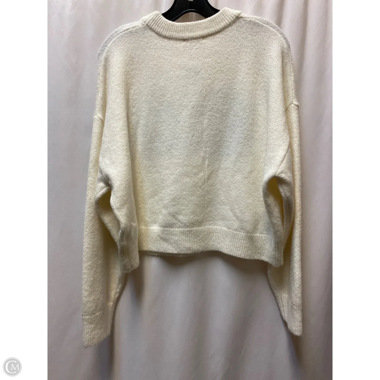 Sweater By Gb In Cream, Size: M