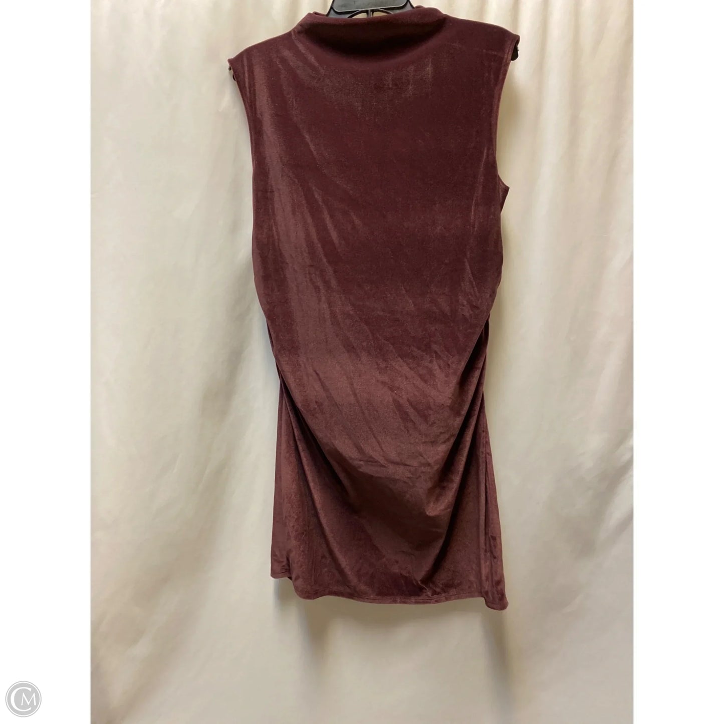 Dress Casual Midi By A New Day In Purple, Size: L
