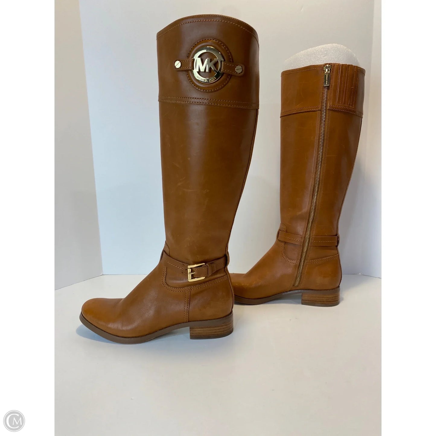 Boots Knee Flats By Michael By Michael Kors In Brown, Size: 6.5