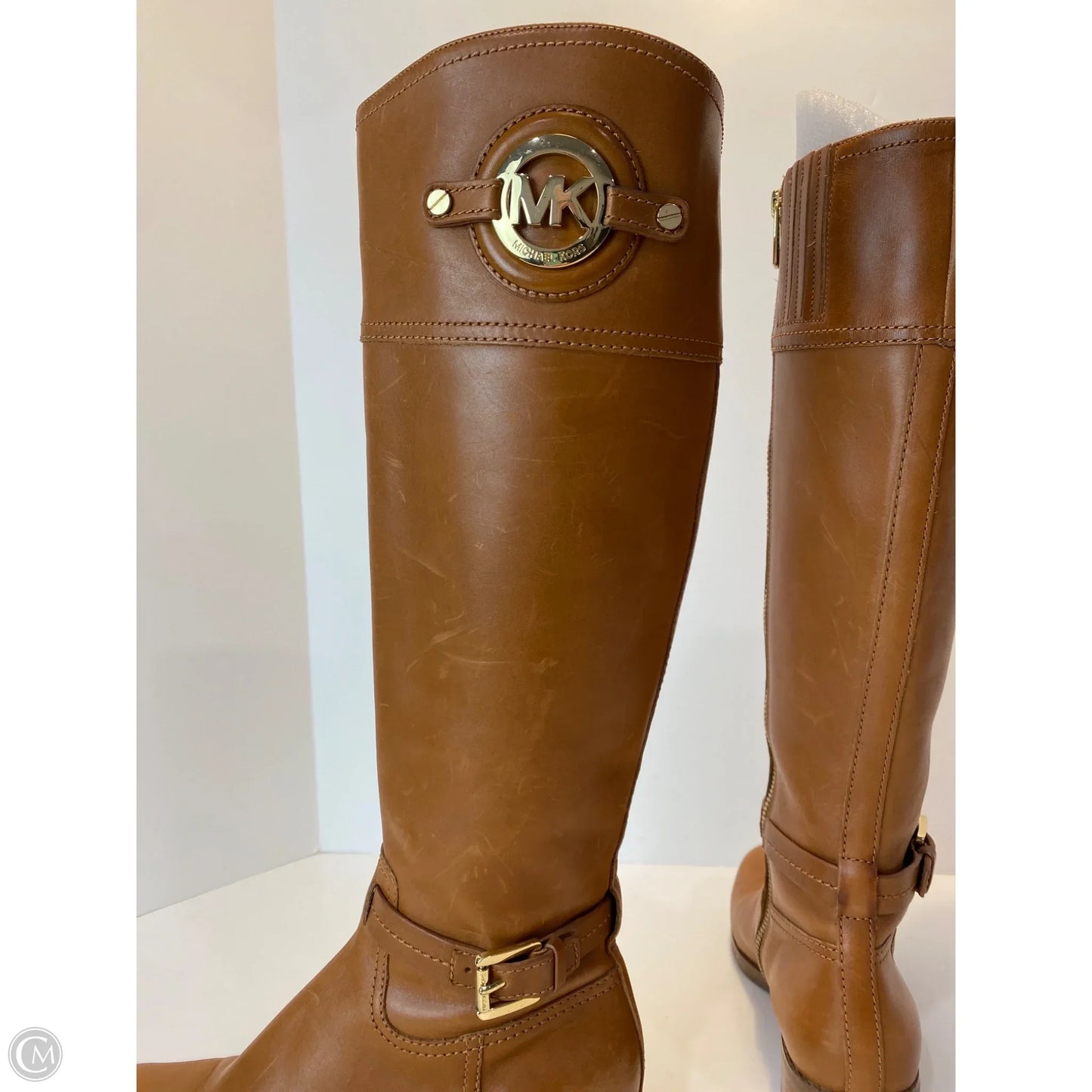 Boots Knee Flats By Michael By Michael Kors In Brown, Size: 6.5