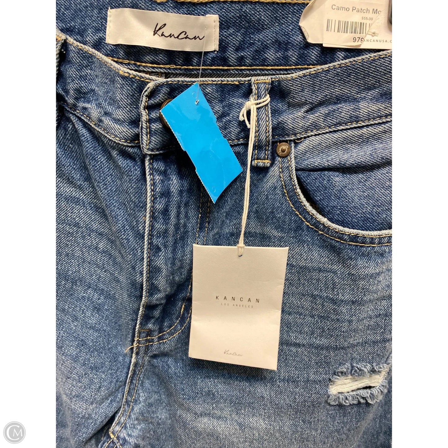 Jeans Straight By Kancan In Blue Denim, Size: 8
