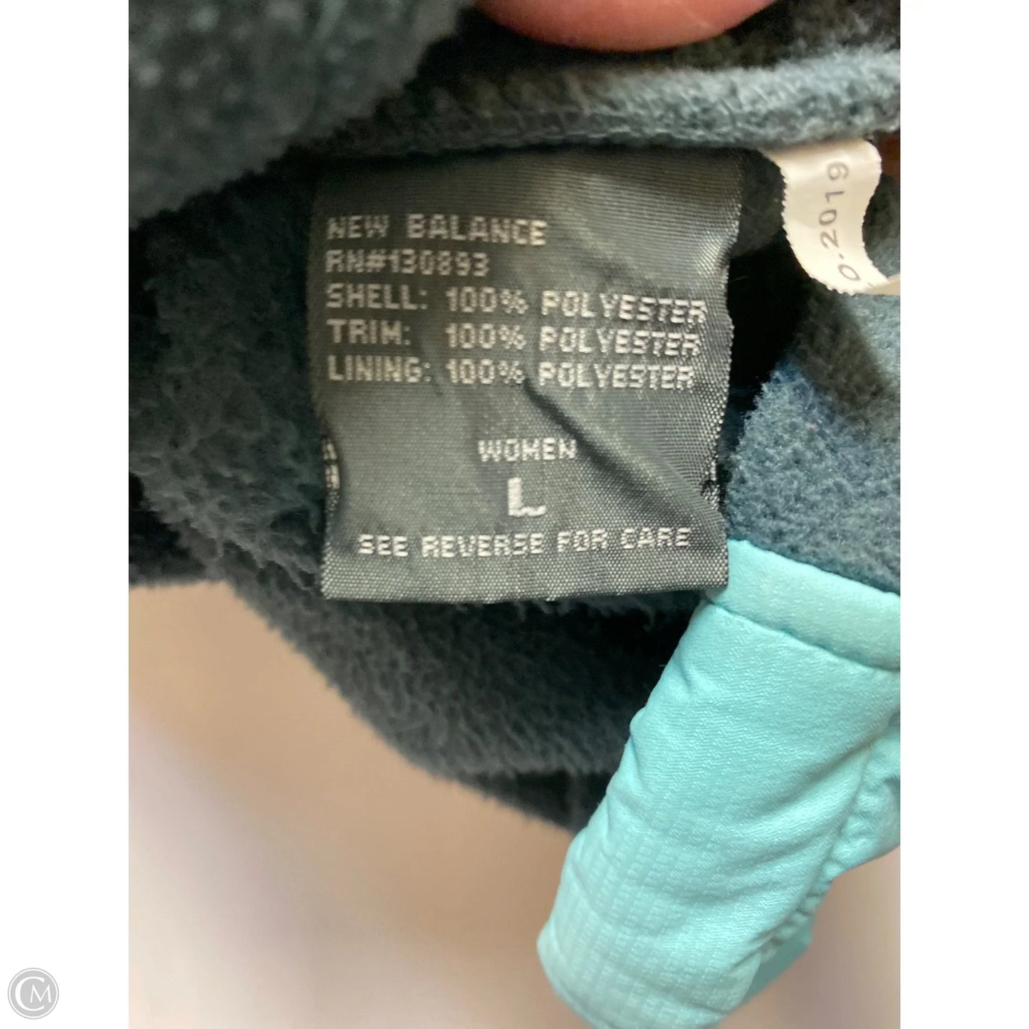 Jacket Other By New Balance In Teal, Size: L