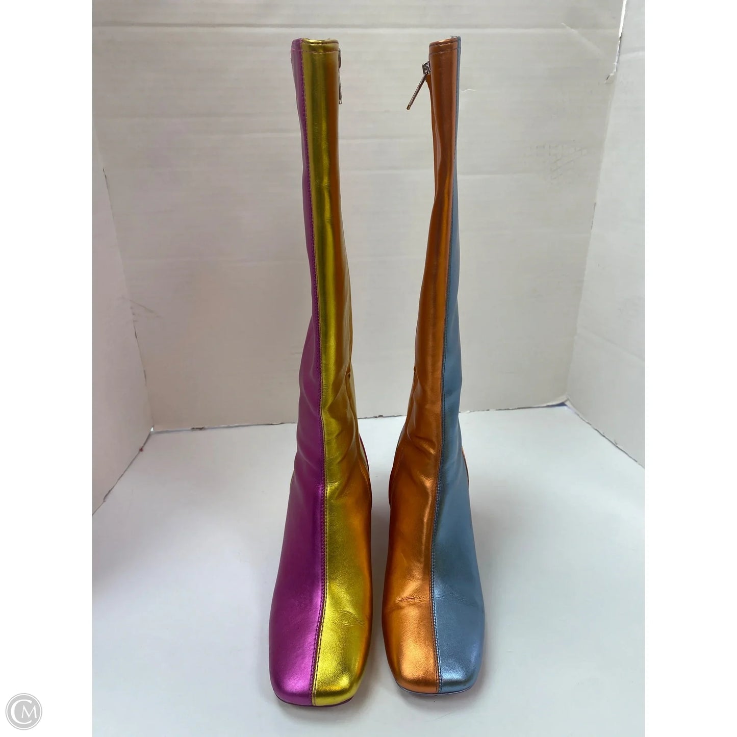 Boots Knee Heels By Sam Edelman In Multi-colored, Size: 7