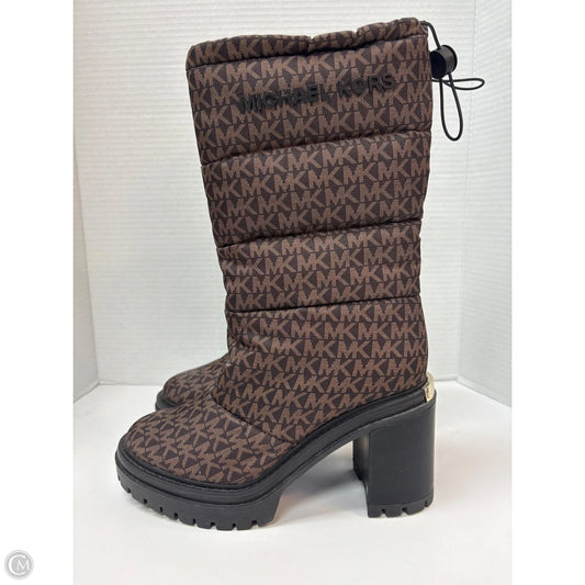 Boots Snow By Michael By Michael Kors In Brown, Size: 7