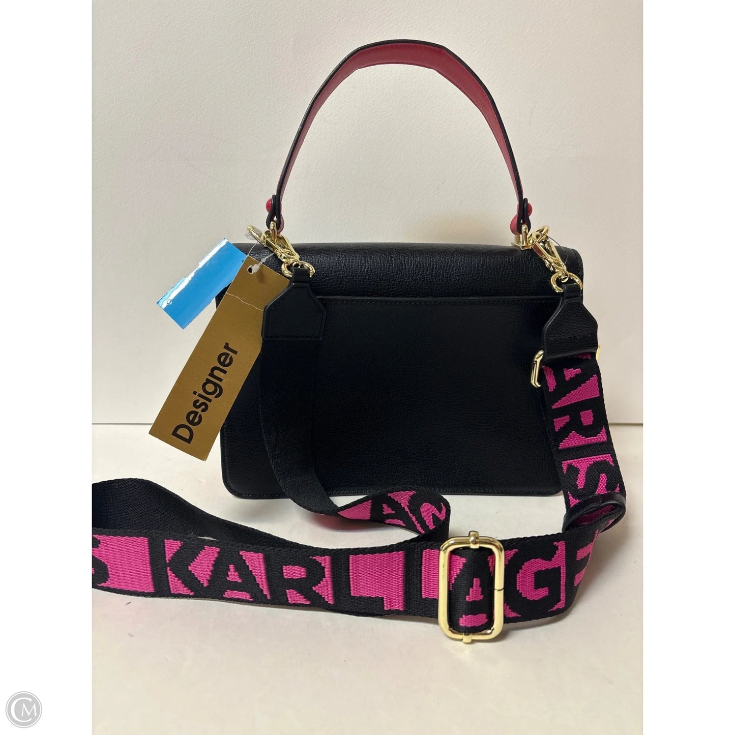 Crossbody Designer By Karl Lagerfeld, Size: Medium