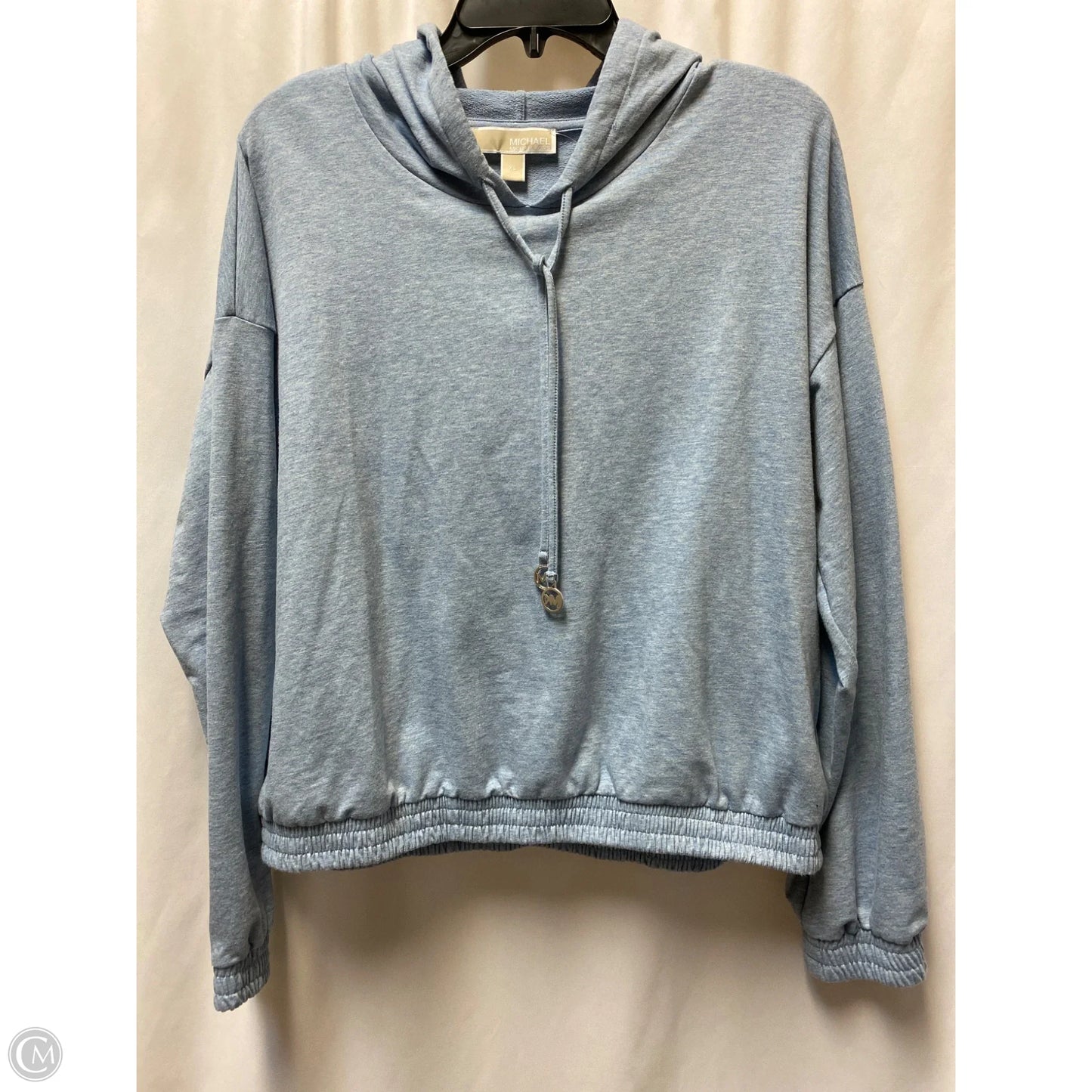 Top Long Sleeve By Michael By Michael Kors In Blue, Size: Xl
