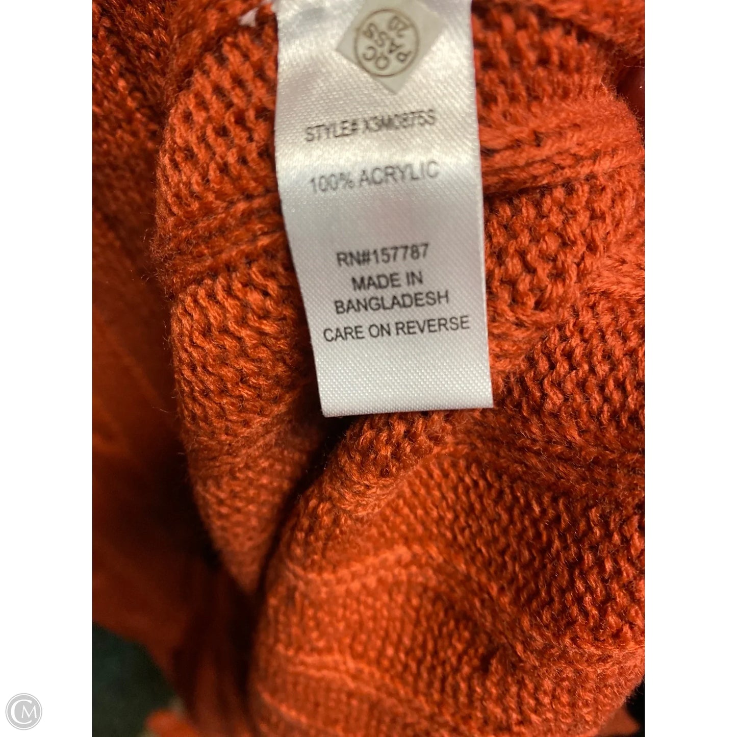 Dress Sweater By Clothes Mentor In Copper, Size: 3x