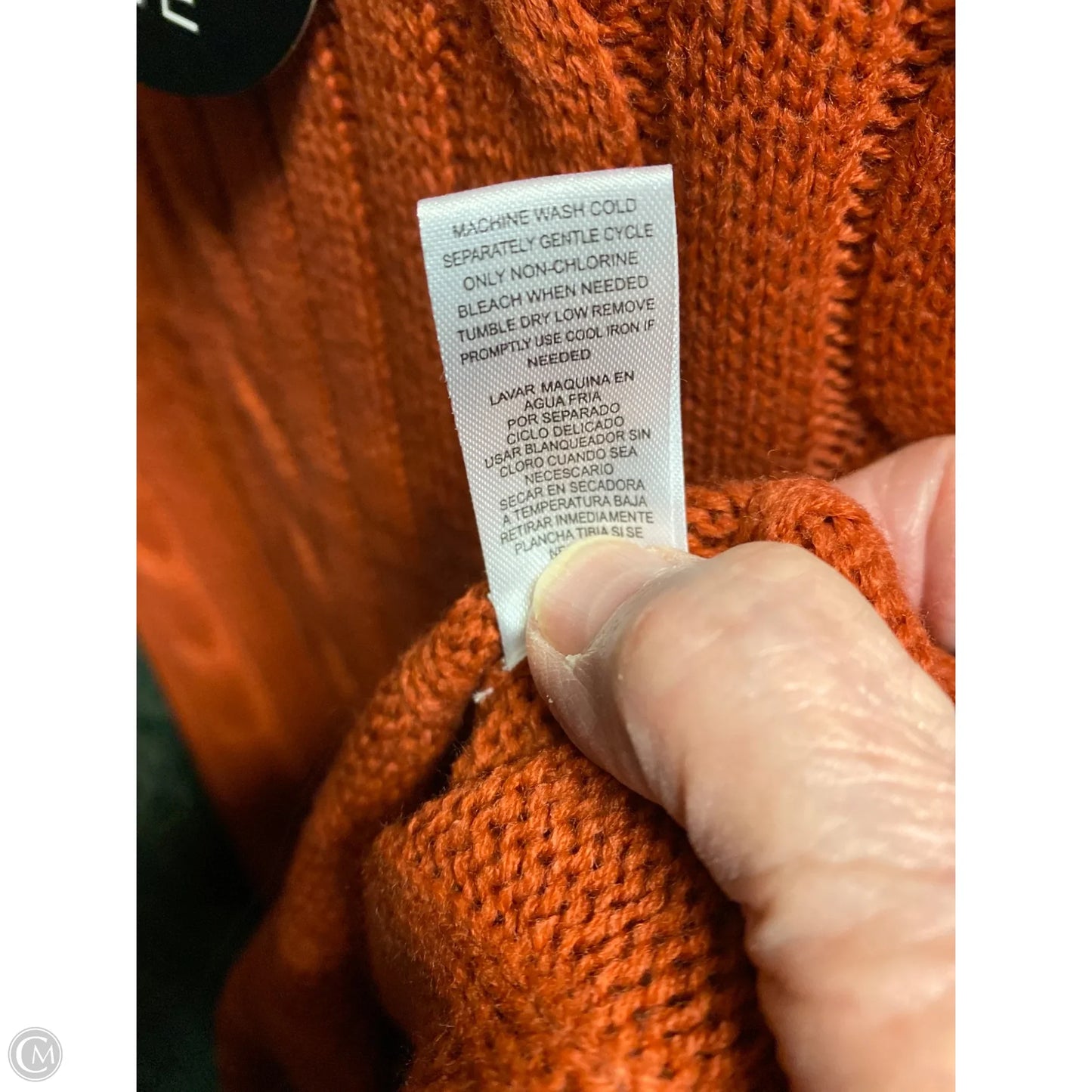 Dress Sweater By Clothes Mentor In Copper, Size: 3x