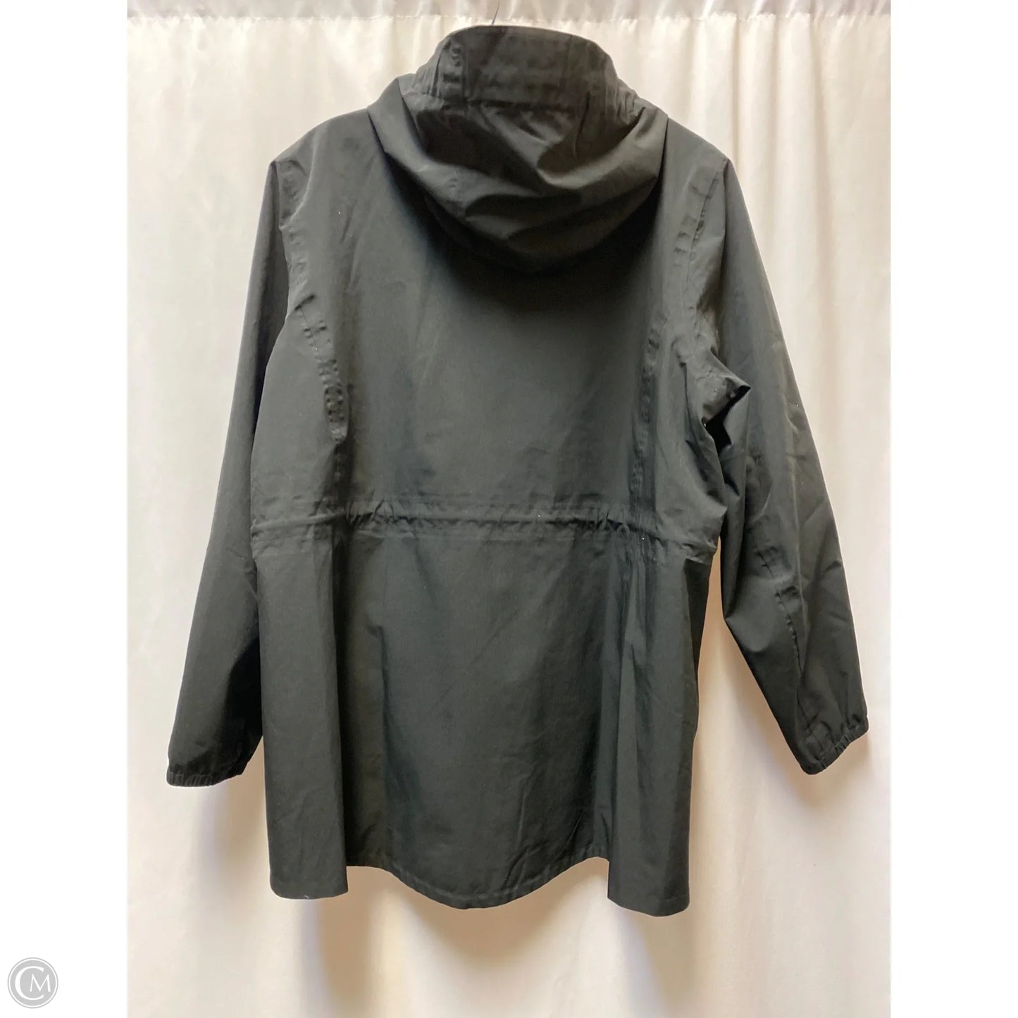 Coat Parka By Lands End In Black, Size: L