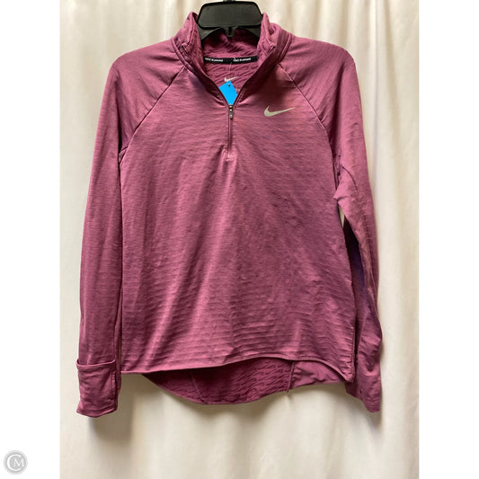 Top Long Sleeve By Nike In Purple, Size: M