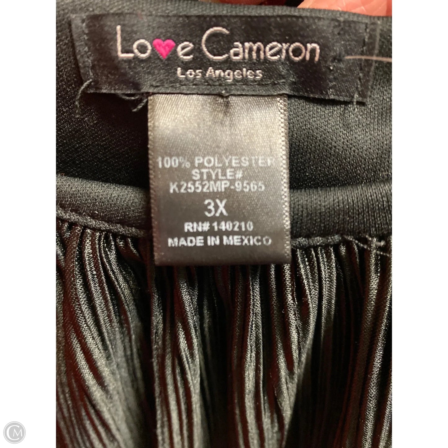 Dress Casual Maxi By Clothes Mentor In Black, Size: 3x