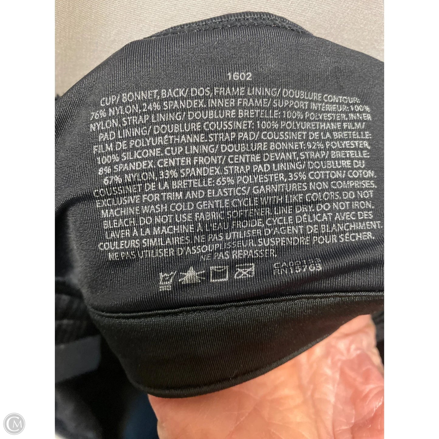 Athletic Bra By Champion In Black