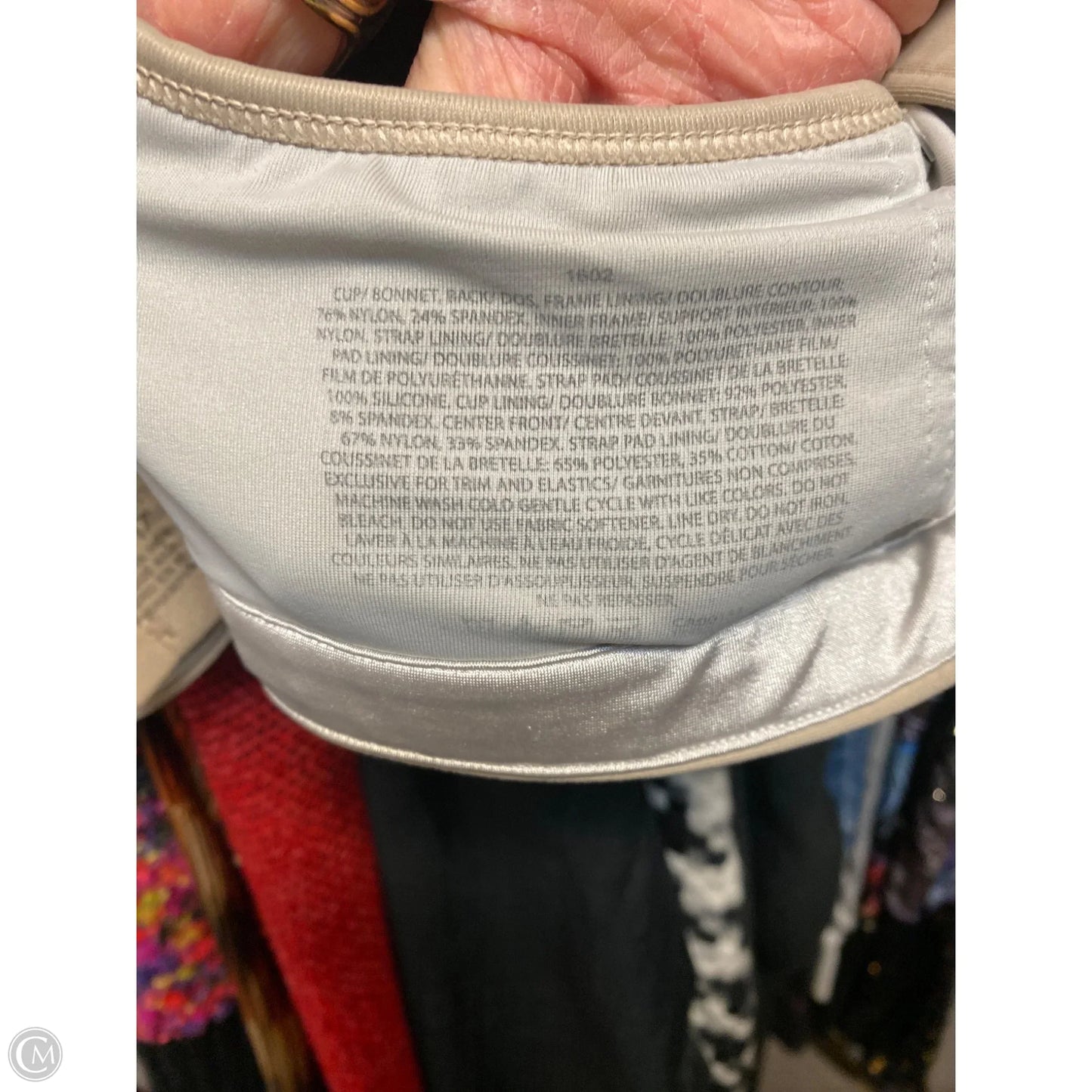 Athletic Bra By Champion In Tan