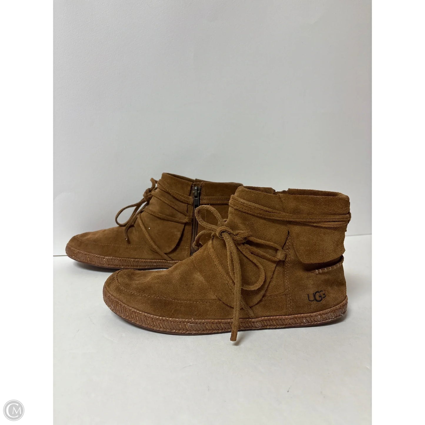 Shoes Designer By Ugg In Brown, Size: 8
