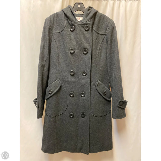 Coat Parka By Jennifer Lopez In Black, Size: L