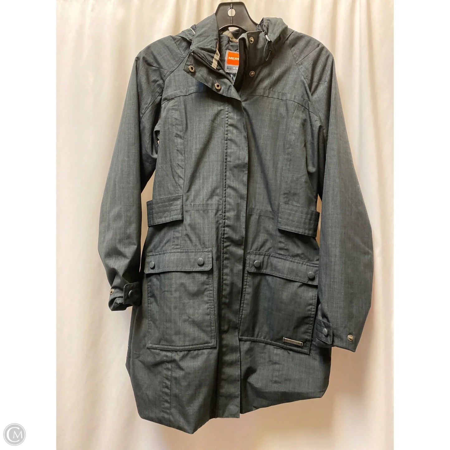 Coat Parka By Merrell In Black, Size: S