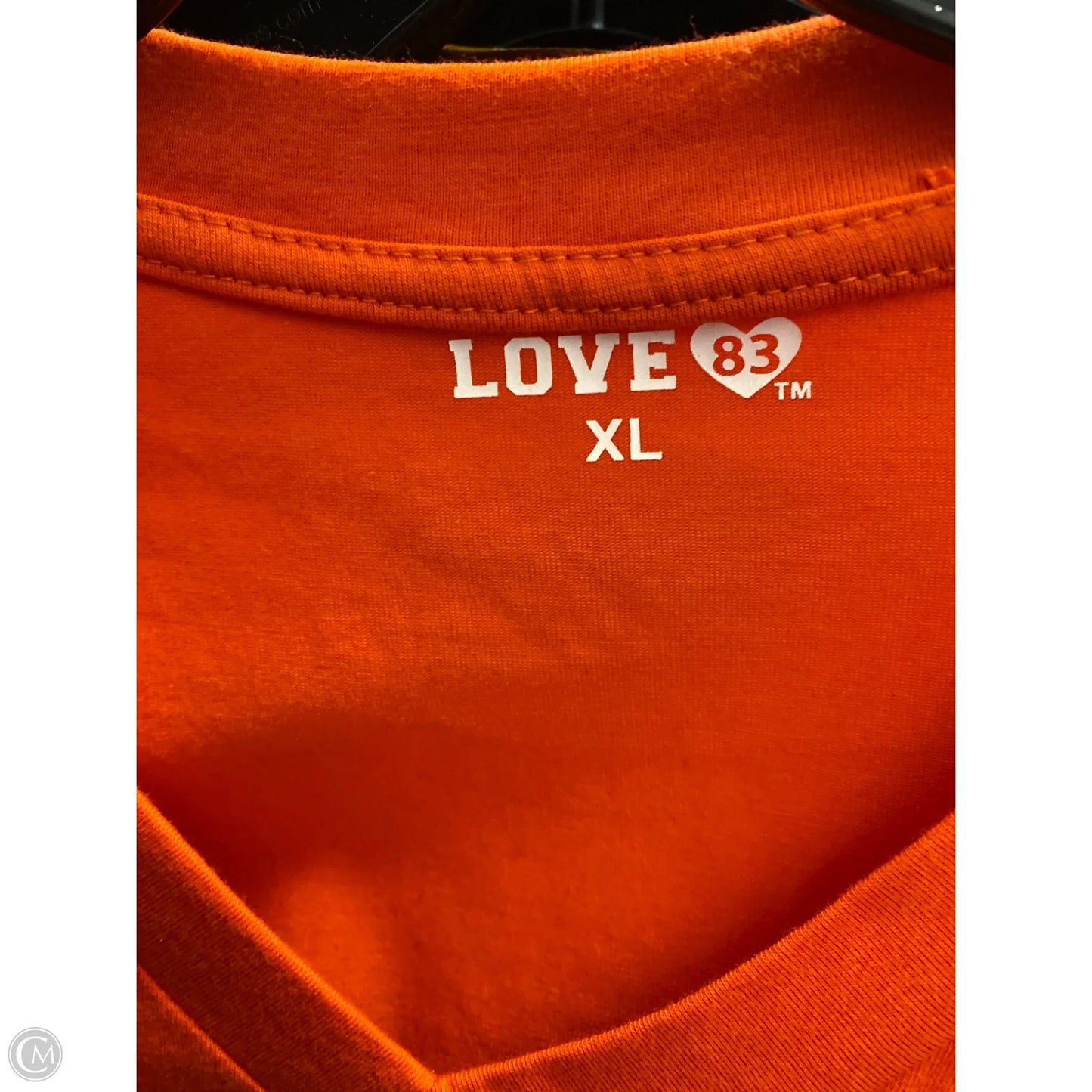 Top Long Sleeve By Love In Orange, Size: Xl