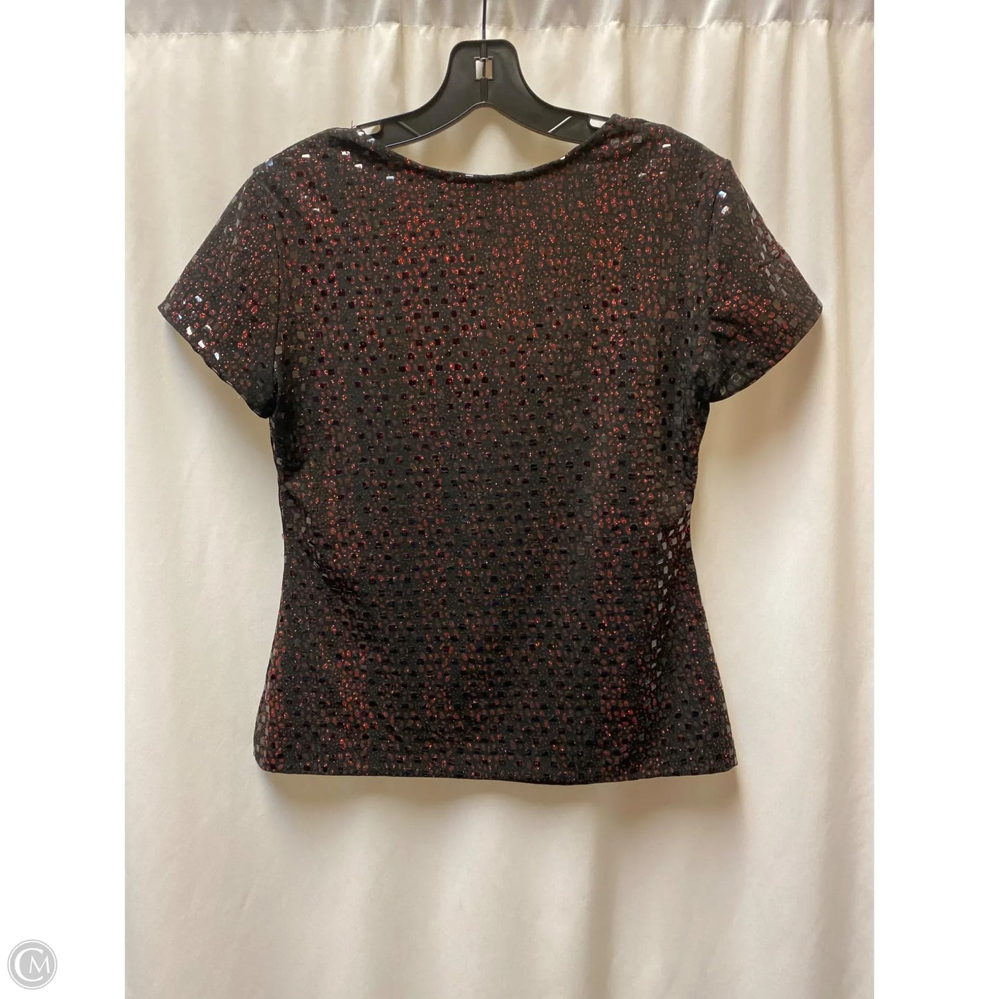 Top Short Sleeve By Dressbarn In Red, Size: M