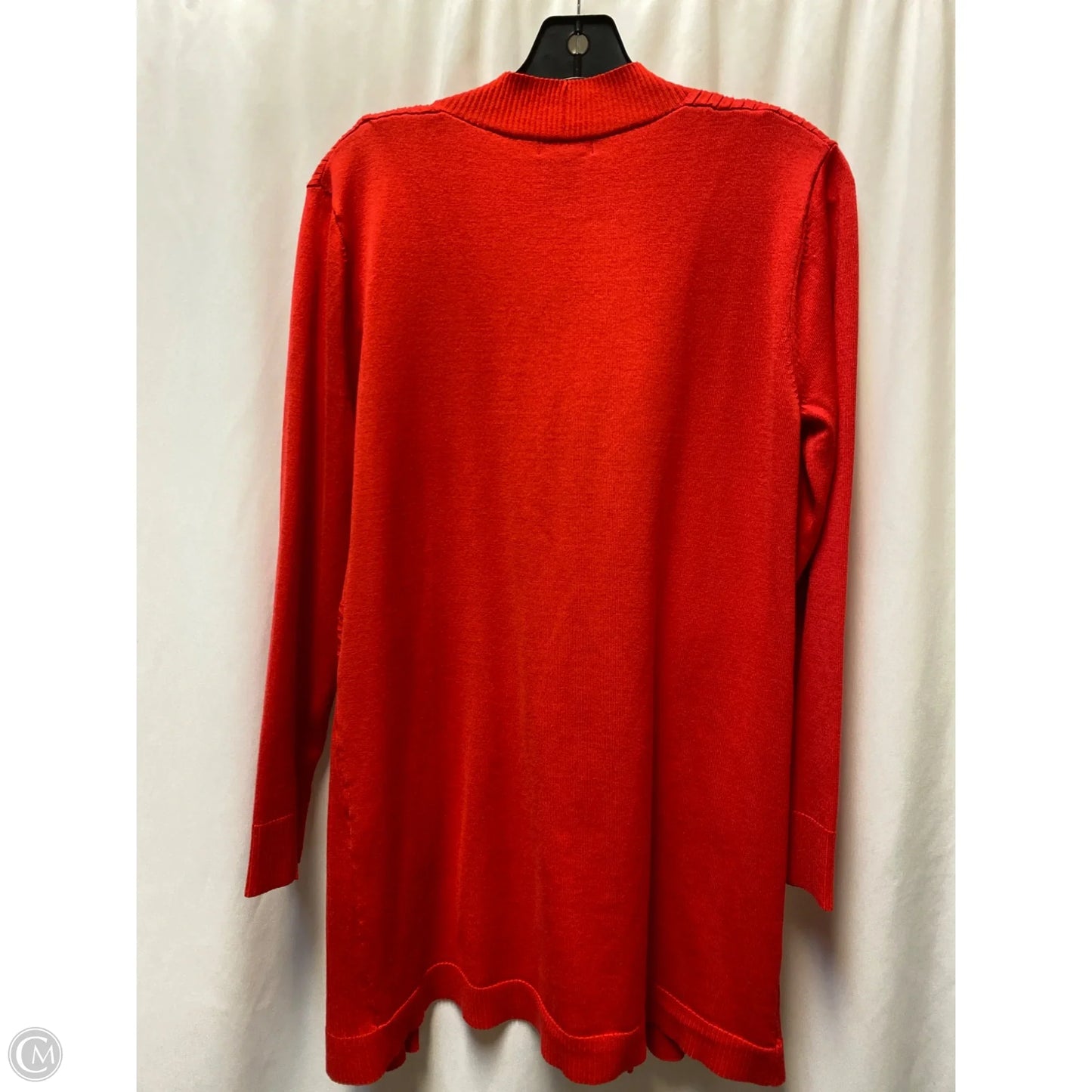Cardigan By Clothes Mentor In Red, Size: L