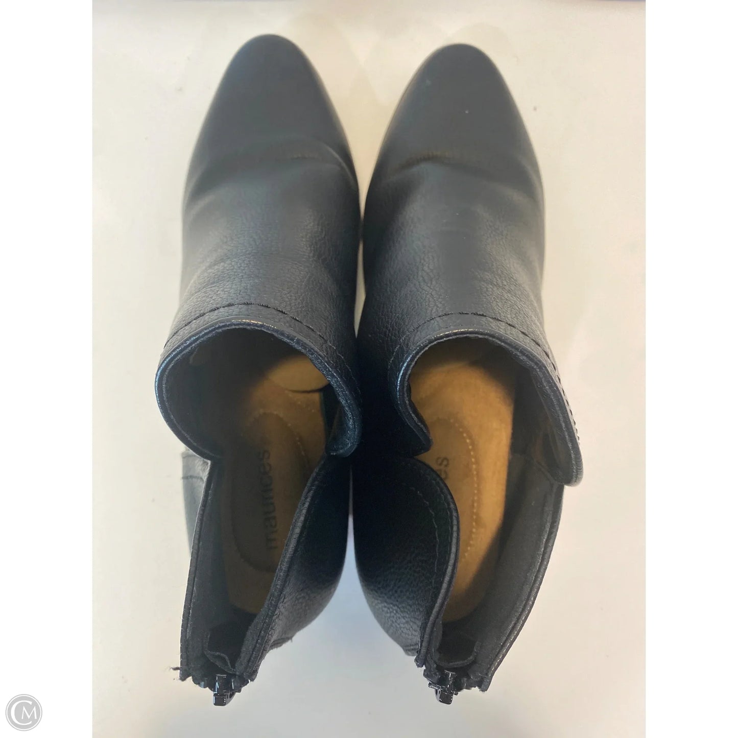 Boots Ankle Heels By Maurices In Black, Size: 8.5