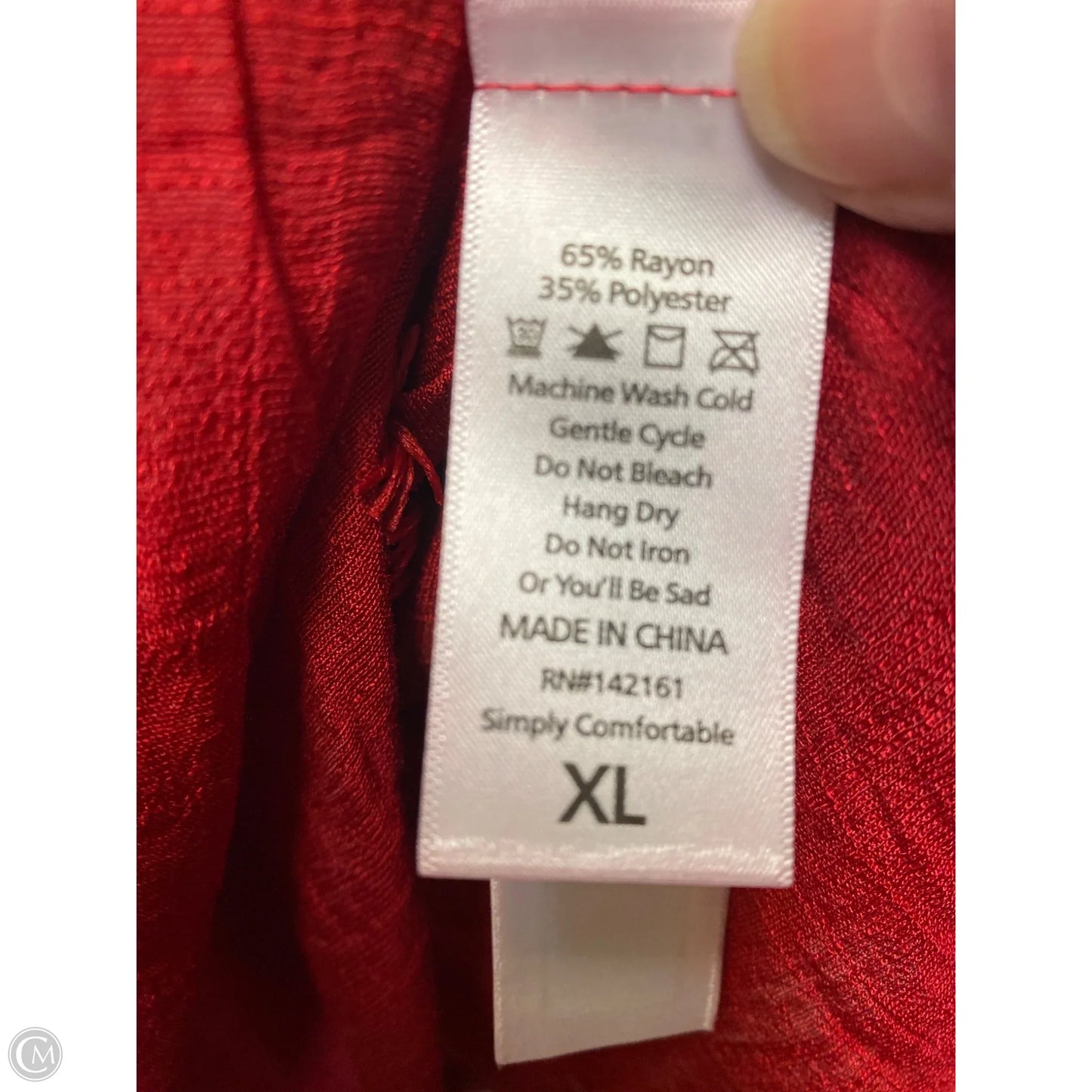 Dress Casual Midi By Lularoe In Red, Size: Xl