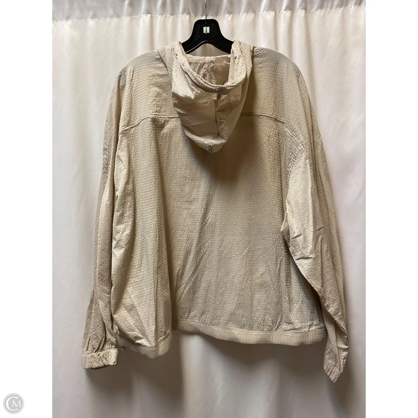 Athletic Jacket By Avia In Beige, Size: Xxl