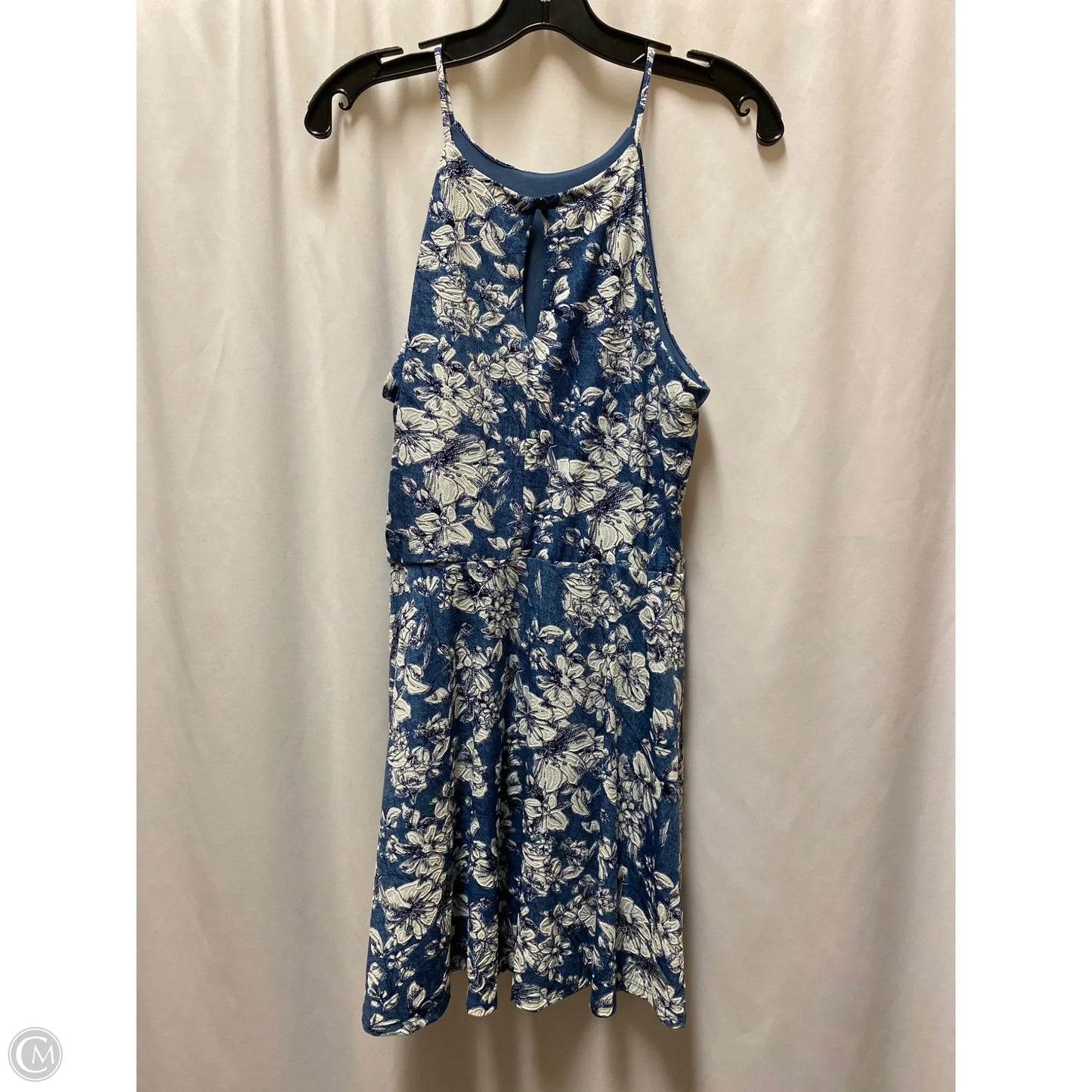 Dress Casual Midi By Fortune & Ivy In Blue, Size: L
