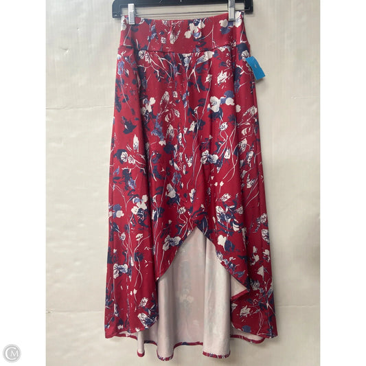 Skirt Maxi By Clothes Mentor In Red, Size: S